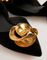 EMAROSE-Shoes-Flat Ballerina Shoe With Rose Applique- Ted Baker Romania